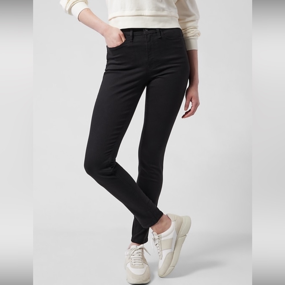 Athleta Flex Ultra Skinny Jeans in black